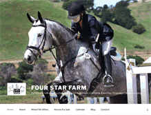 Tablet Screenshot of fourstarfarm.com